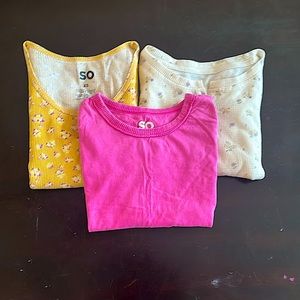 3 shirts pack for GIRLs